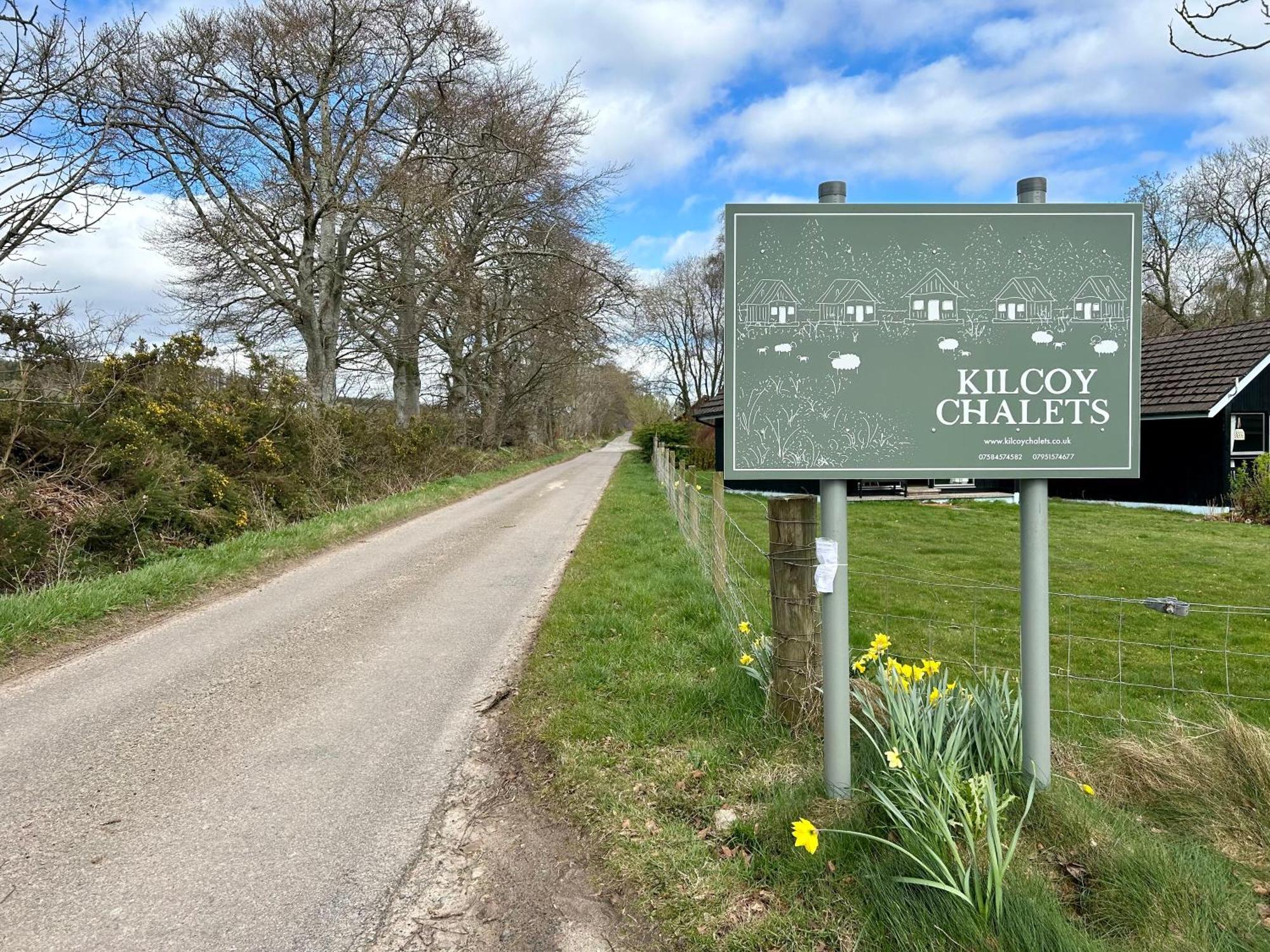 Kilcoy Chalets Muir of Ord Exteriör bild