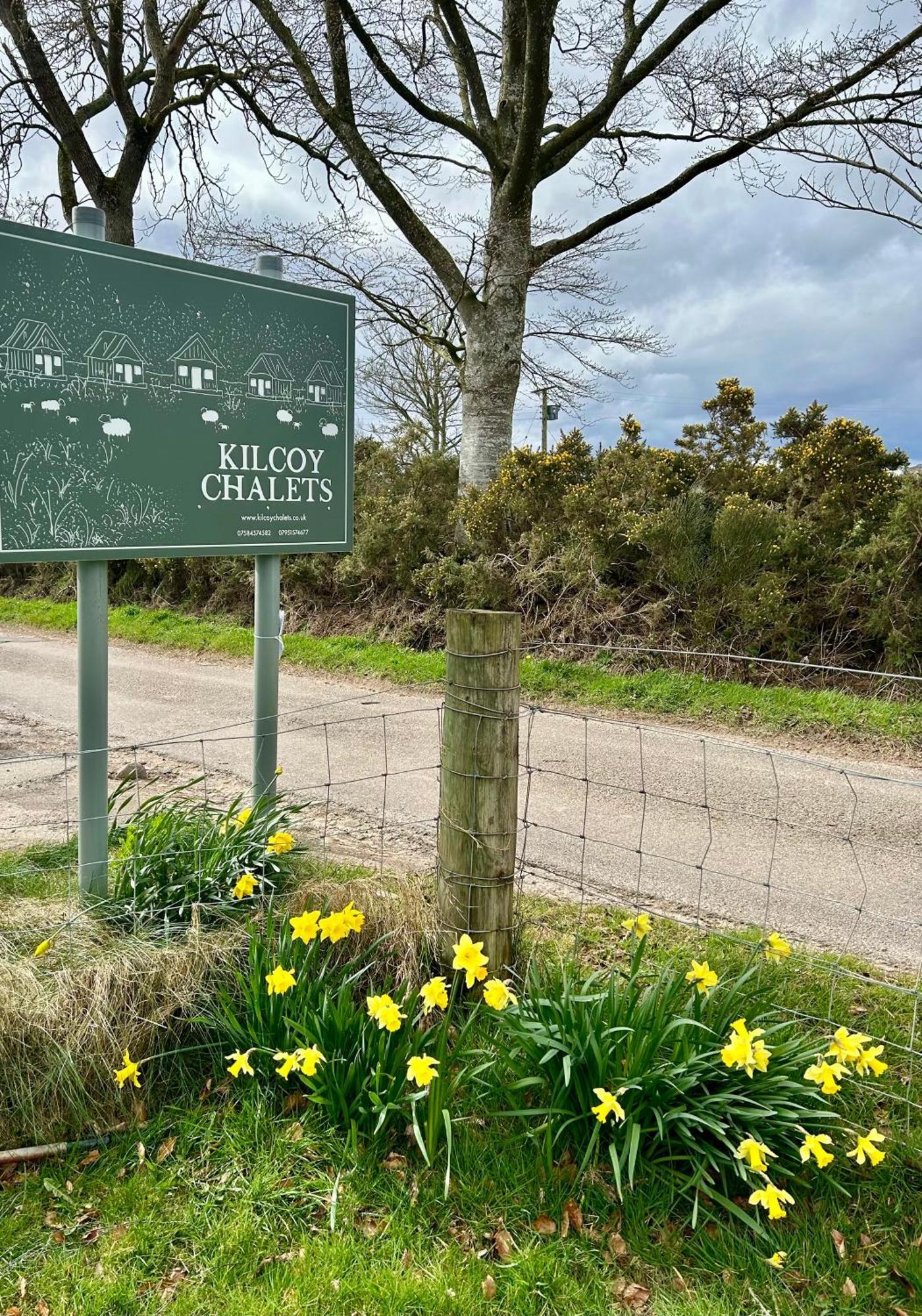 Kilcoy Chalets Muir of Ord Exteriör bild
